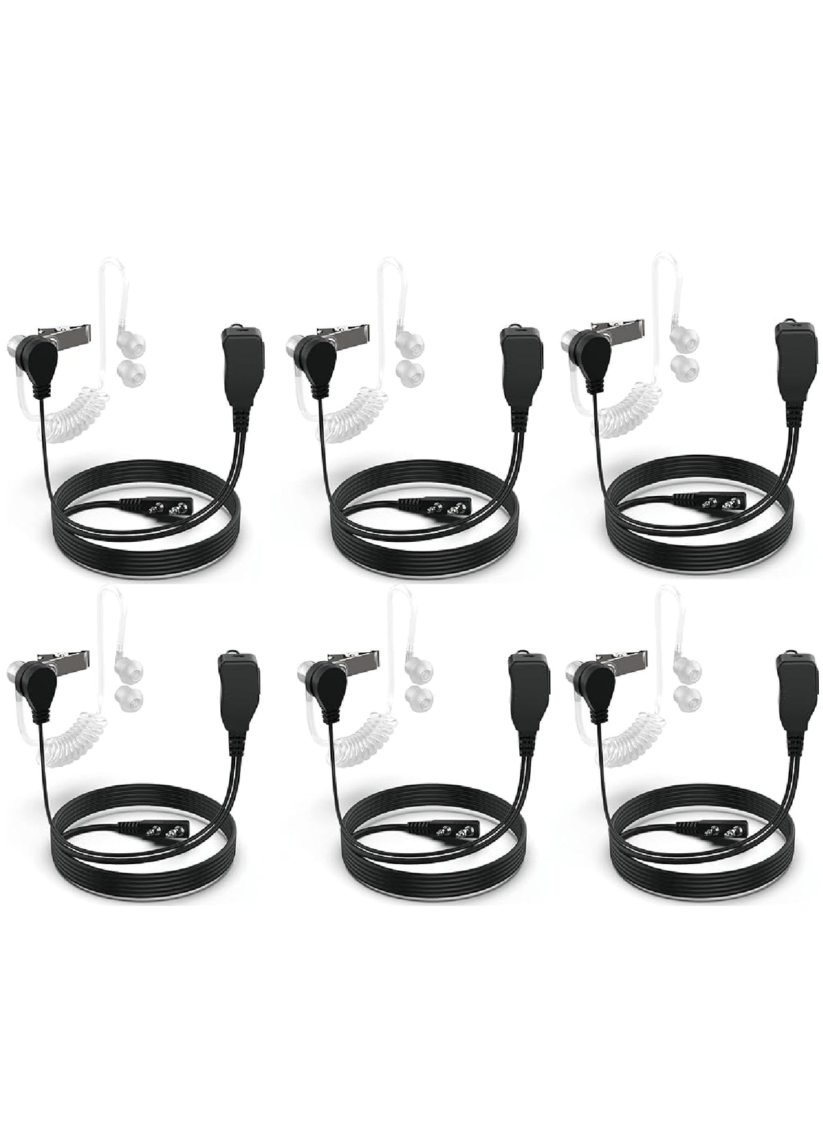 Air duct headphones  pack of six