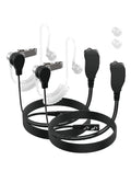 Two-pack of air duct earphones